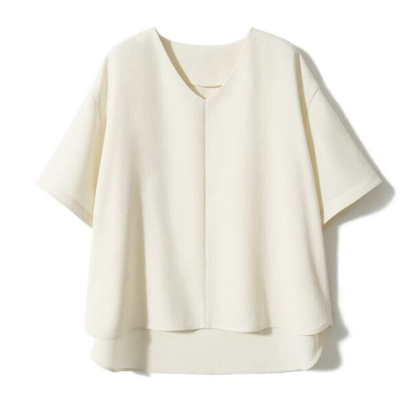 White Acetate Top and Pants Set 1