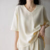 White Acetate Top and Pants Set 3