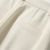 White Acetate Top and Pants Set 8