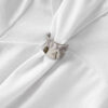 White pleated waist slimming T shirt 6