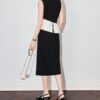 Work wear ruffle stitching high-end dress