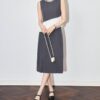 Work wear ruffle stitching high-end dress