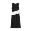 Work wear ruffle stitching high-end dress