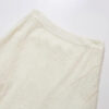 Curved Division High Waist Lace Velvet Irregular Fishtail Skirt