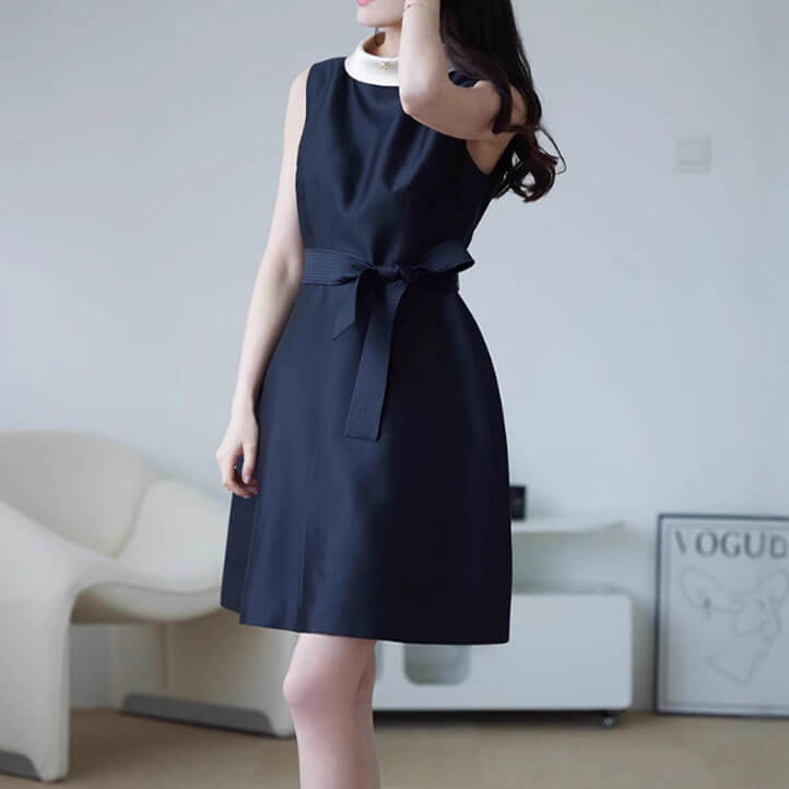 Silk Satin Bud Dress