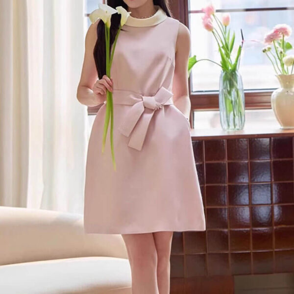 silk satin bud dress 3