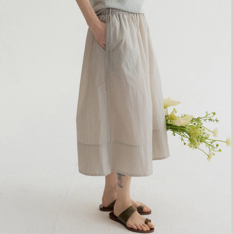 Summer Sun Protection A-line Skirt
