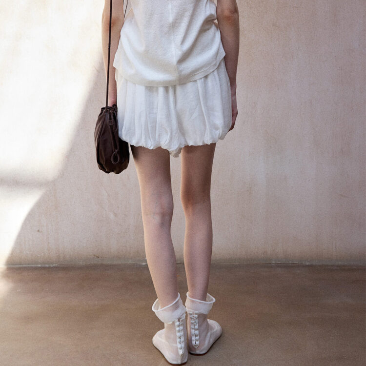 tencel pleated bud shorts 10
