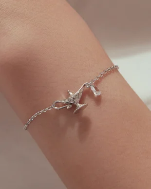 925 Sterling Silver Magic Wish Lamp Bracelet