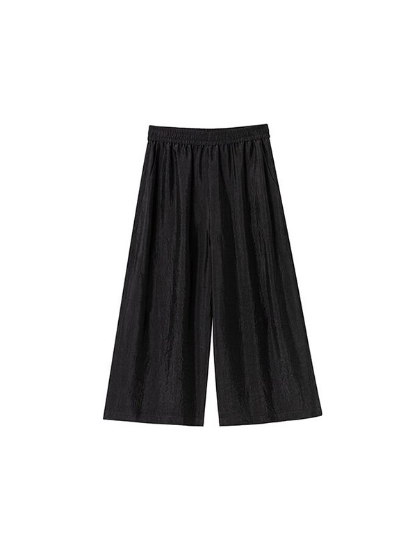 Petite-Length Banana Pants - Cooling Acetate Wide Leg with LiftWeave™ Tech for 5'0"-5'4"