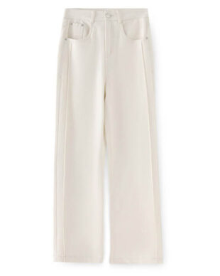 Simple Commuter Apricot Jeans
