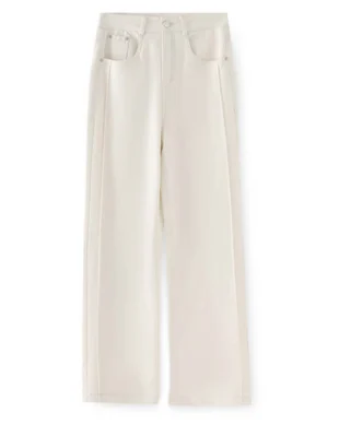 Simple Commuter Apricot Jeans