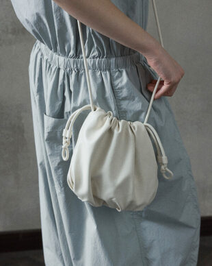 Cloud-Like Drawstring Crossbody Bag