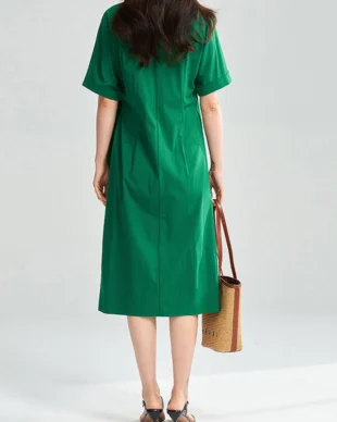 Criss-Cross Wrap Dress