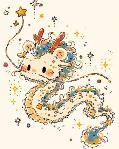 Cute Dragon Perler Bead Pattern – Adorable Baby Dragon Fuse Bead Design(4)