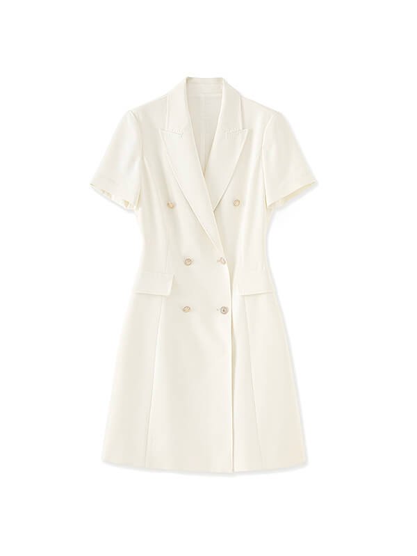 Double-breasted Suit Dress 1