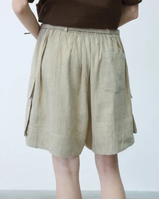 Drawstring Cargo Shorts
