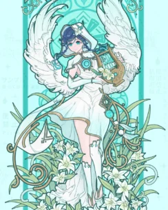 Kaveh Perler Bead Pattern – Sumeru Six Saints Light of Kshahrewar Fuse Bead 8 images