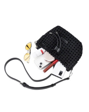 Hand-Woven Bucket Bag