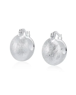 Handmade Filigree Silver Ear Studs