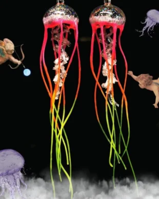 Handmade Jellyfish Tassel Earrings Collection