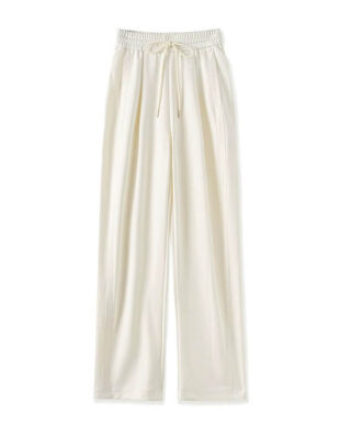 High-Rise Drawstring Outdoor Wide-Leg Pants
