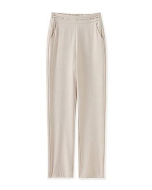 Lightweight Slim-Fit Cropped Dress Pants