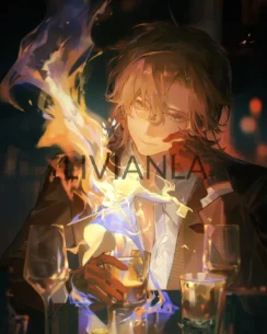 Lord of the Mysteries Klein Moretti hama beads pattern