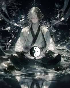 Taoist Tai Chi Perler Bead Pattern – Mystical Bagua Fuse Bead Design 8 images