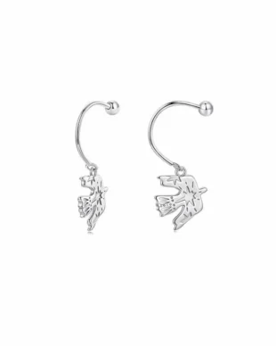 Original Design S925 Sterling Silver Soaring Bird Stud Earrings