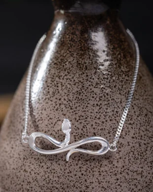 Original Design Sterling Silver Snake Bracelet
