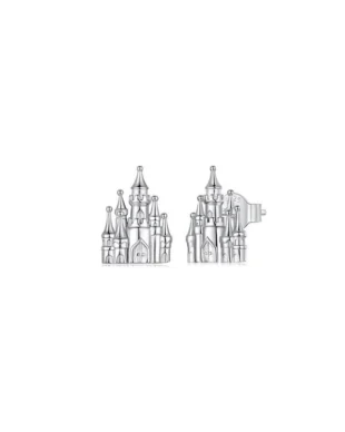 Original Fairytale Castle Sterling Silver Stud Earrings
