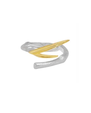 Original S925 Sterling Silver Bamboo Ring