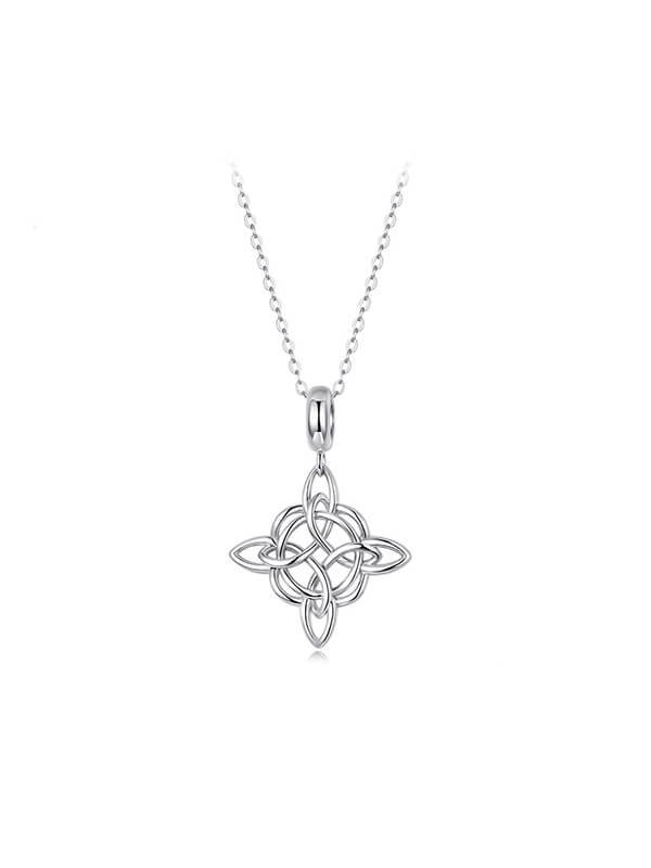 Original S925 Sterling Silver Celtic Knot Necklace 1