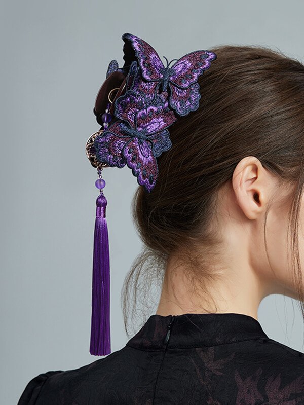 Self-healing butterfly claw - purple morpho-inspired nanocellulose with regenerative tassels