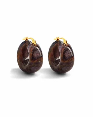 Retro Maillard U-Shaped Ear Cuff