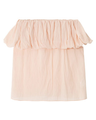 Ruched Off-the-shoulder Top