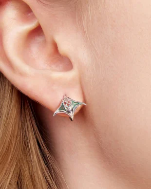 S925 Silver Stingray Ear Cuff