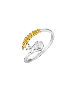 Snail Sterling Silver Ring
