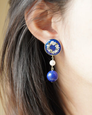 Starry Sky Original Pearl Earrings