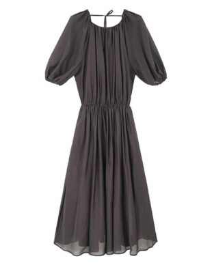 Tencel Backless Dress