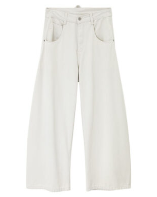 Tencel-Cotton Flared Jeans