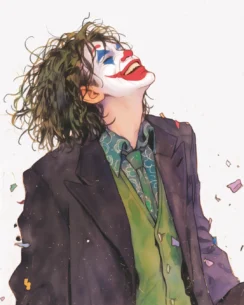 Evil Clown Perler Bead Pattern – Creepy Carnival Pixel Fuse Bead Design 5 images