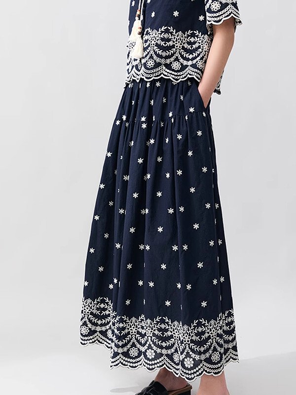 5* Resort Capsule Set - Wrinkle-Proof Embroidered Silk Separates with Virtual Stylist