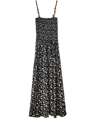 Vacation-Style Floral Dress