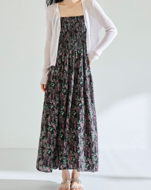 Vacation-Style Floral Dress