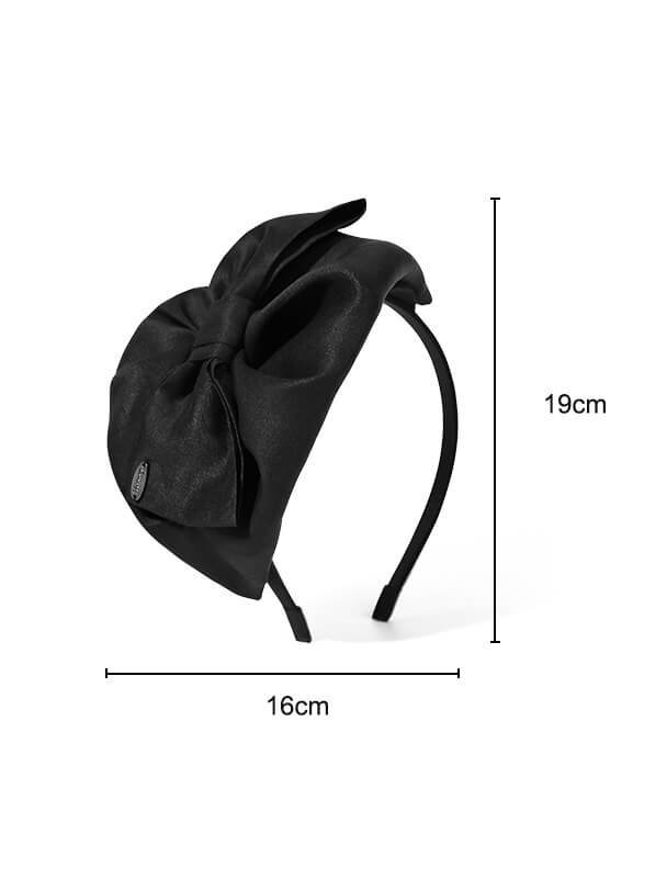 Sensory Friendly Vintage Headband - Autism & ADHD Pressure Therapy Bow with Hidden Adjustability