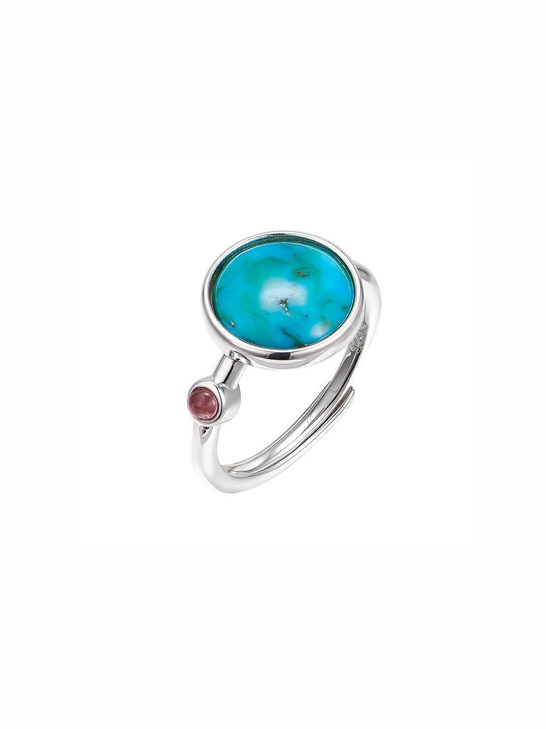 Vintage S925 Sterling Silver Turquoise Ring 1