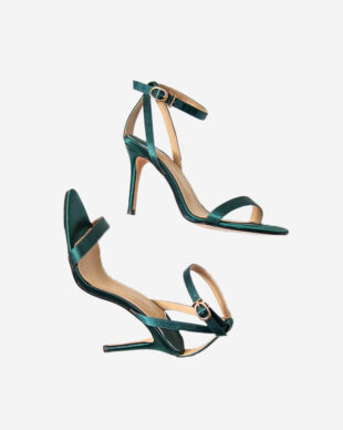 Emerald green shoes